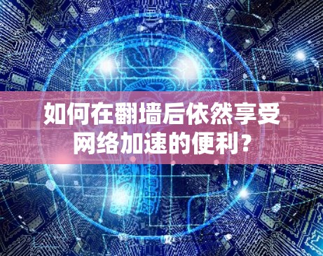 如何在翻墙后依然享受网络加速的便利? 如何在翻墙后依然享受网络加速的便利?