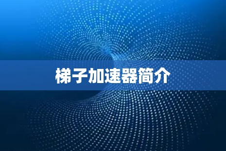 梯子加速器简介