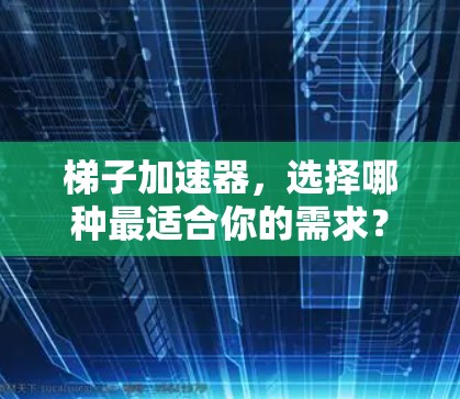 梯子加速器,选择哪种最适合你的需求? 梯子加速器,选择哪种最适合你的需求?