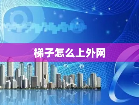 梯子怎么上外网 梯子怎么上外网