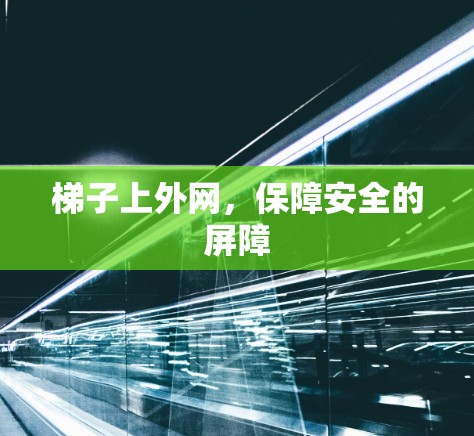 梯子上外网,保障安全的屏障 梯子上外网,保障安全的屏障
