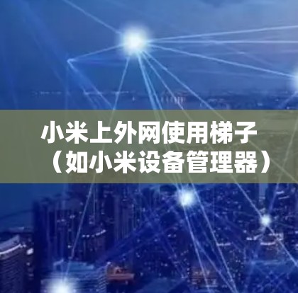 小米上外网使用梯子(如小米设备管理器)的步骤如下 小米上外网使用梯子(如小米设备管理器)的步骤如下