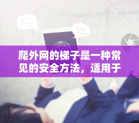 爬外网的梯子是一种常见的安全方法,适用于没有外网或安全措施时的爬升。以下是一步步的指南 爬外网的梯子是一种常见的安全方法,适用于没有外网或安全措施时的爬升。以下是一步步的指南
