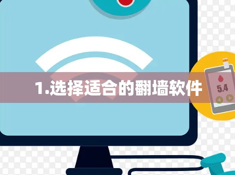 1.选择适合的翻墙软件